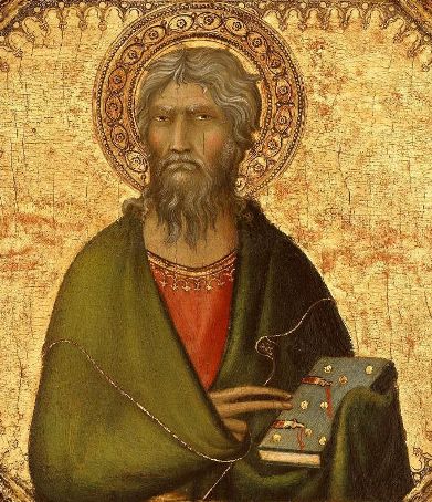 St. Andrew ca. 1320 by Simone Martini fl. 1315-1344 Museum of Fine Arts Boston 51.2397